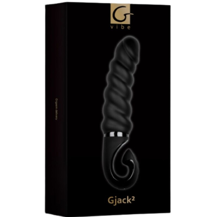 G VIBE G JACK 2 DILDO VIBRADOR NEGRO