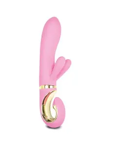 G VIBE G RABBIT VIBRADOR CONEJITO RAMPANTE ROSA