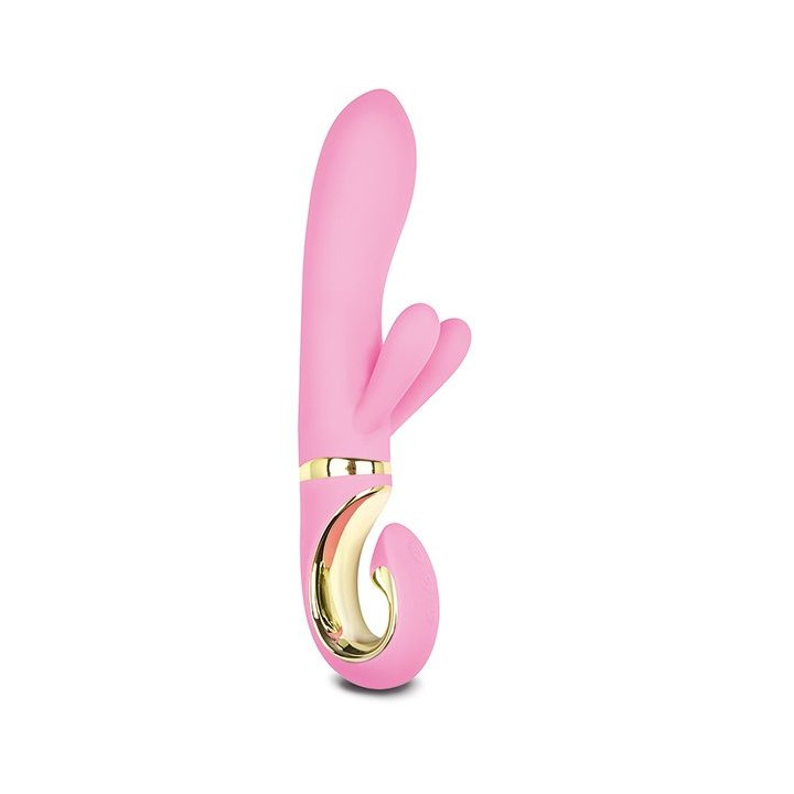 G VIBE G RABBIT VIBRADOR CONEJITO RAMPANTE ROSA