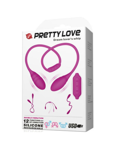 PRETTY LOVE ESTIMULADOR UNISEX DREAM LOVERS WHIP