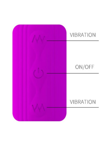 PRETTY LOVE ESTIMULADOR UNISEX DREAM LOVERS WHIP 2