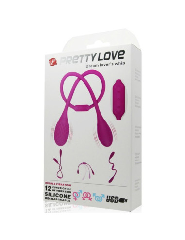 PRETTY LOVE ESTIMULADOR UNISEX DREAM LOVERS WHIP 2