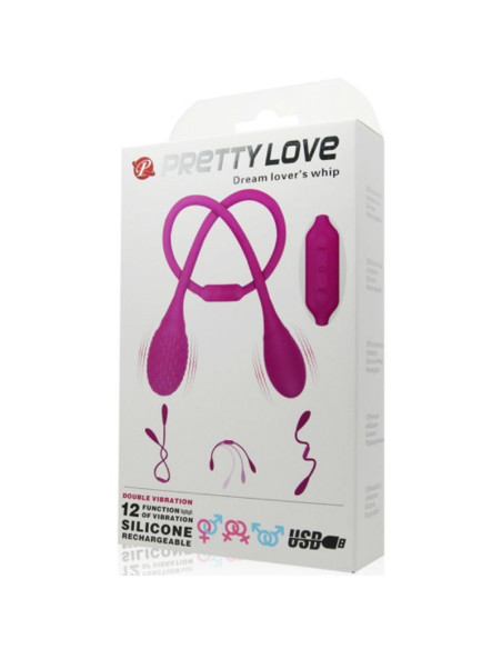 PRETTY LOVE ESTIMULADOR UNISEX DREAM LOVERS WHIP 2