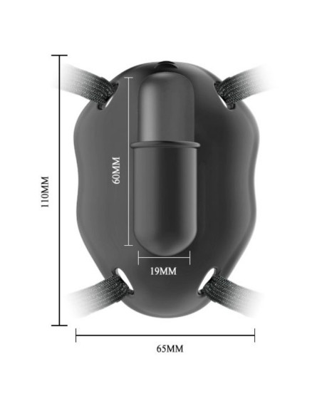 PRETTY LOVE STRAP ON CON BALA VIBRADORA CARTER PRETTY LOVE STRAP ON CON BALA VIBRADORA CARTER