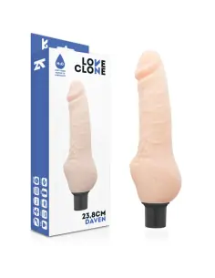 LOVECLONE DAVEN VIBRADOR REALISTICO SELF LUBRICATION 238 CM O 38 CM
