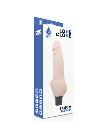 LOVECLONE DAVEN VIBRADOR REALISTICO SELF LUBRICATION 238 CM O 38 CM LOVECLONE DAVEN VIBRADOR REALISTICO SELF LUBRICATION 238 CM O 38 CM