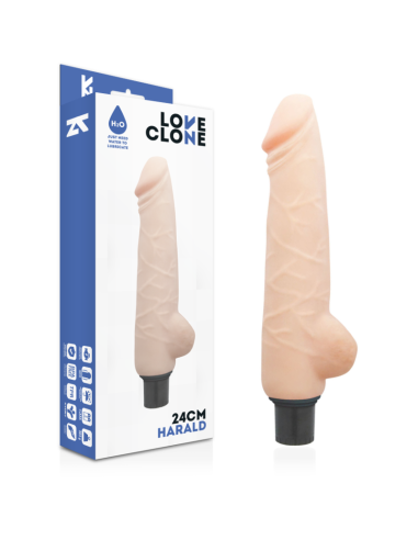 LOVECLONE HARALD VIBRADOR REALISTICO SELF LUBRICATION 24 CM O 4 CM
