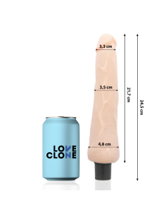 LOVECLONE RAGNAR VIBRADOR REALISTICO SELF LUBRICATION 245 CM O 35 CM 2