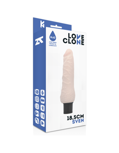 LOVECLONE SVEN VIBRADOR REALISTICO SELF LUBRICATION 185 CM O 33 CM