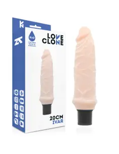 LOVECLONE IVAR VIBRADOR REALISTICO SELF LUBRICATION 20 CM O 37 CM