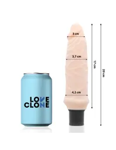LOVECLONE IVAR VIBRADOR REALISTICO SELF LUBRICATION 20 CM O 37 CM 2
