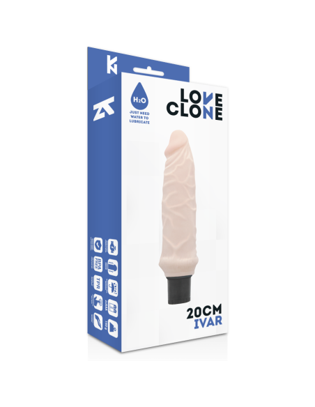 LOVECLONE IVAR VIBRADOR REALISTICO SELF LUBRICATION 20 CM O 37 CM