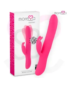 MORESSA SOMER ROTADOR PERLADO Y POTENTE VIBRACION SILICONA PREMIUM
