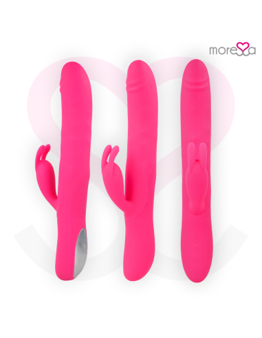 MORESSA SOMER ROTADOR PERLADO Y POTENTE VIBRACION SILICONA PREMIUM