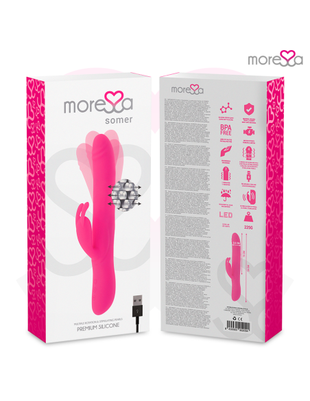 MORESSA SOMER ROTADOR PERLADO Y POTENTE VIBRACION SILICONA PREMIUM MORESSA SOMER ROTADOR PERLADO Y POTENTE VIBRACION SILICONA PREMIUM