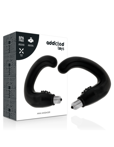 ADDICTED TOYS ANAL MASSAGER NEGRO