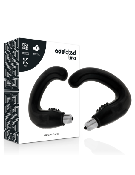 ADDICTED TOYS ANAL MASSAGER NEGRO ADDICTED TOYS ANAL MASSAGER NEGRO