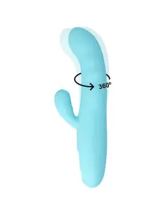 MIA EIFFEL VIBRADOR ROTADOR AZUL TURQUESA 2