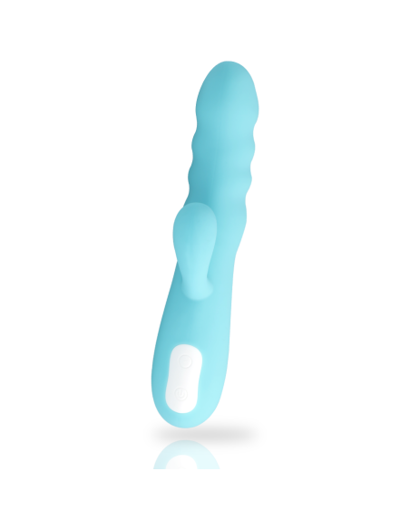 MIA EIFFEL VIBRADOR ROTADOR AZUL TURQUESA MIA EIFFEL VIBRADOR ROTADOR AZUL TURQUESA