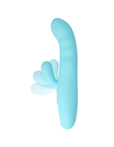 MIA EIFFEL VIBRADOR ROTADOR AZUL TURQUESA