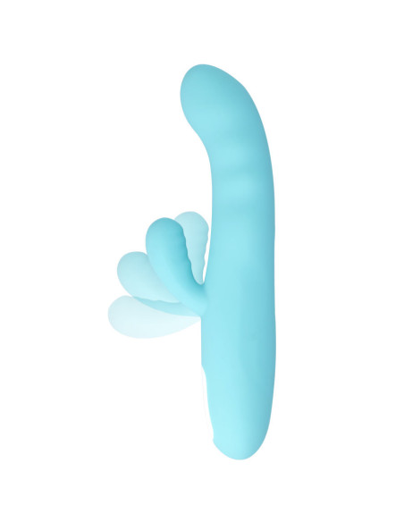MIA EIFFEL VIBRADOR ROTADOR AZUL TURQUESA MIA EIFFEL VIBRADOR ROTADOR AZUL TURQUESA