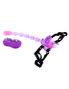 BAILE BUTTERFLY STRAP ON LILA 2