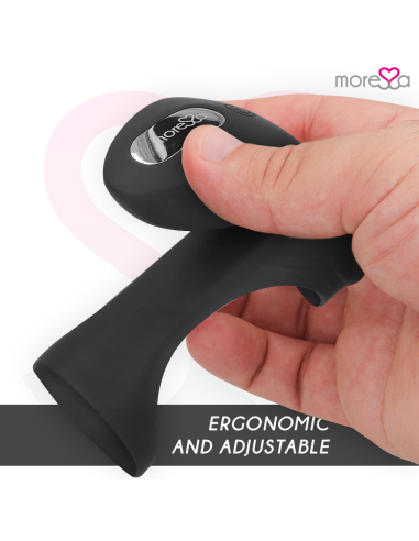 MORESSA BRANDON POTENTE ANILLO VIBRADOR CON FUNDA DE ENGROSAMIENTO MASCULINO