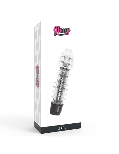 GLOSSY AXEL VIBRADOR NEGRO