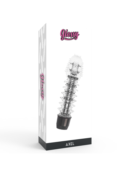 GLOSSY AXEL VIBRADOR NEGRO