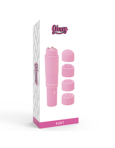 GLOSSY POCKET KURT MASAJEADOR ROSA