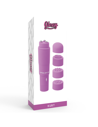 GLOSSY POCKET KURT MASAJEADOR LILA