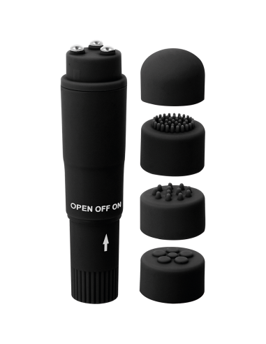 GLOSSY POCKET KURT MASAJEADOR NEGRO