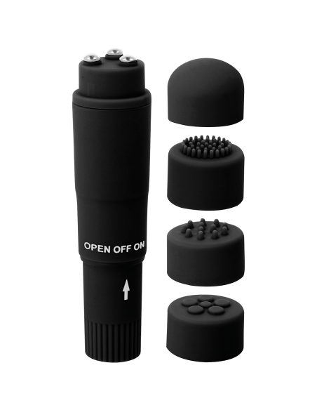 GLOSSY POCKET KURT MASAJEADOR NEGRO GLOSSY POCKET KURT MASAJEADOR NEGRO