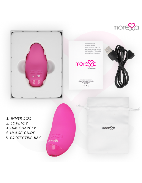 MORESSA BLOSSOM MASAJEADOR PERSONAL ROSA MORESSA BLOSSOM MASAJEADOR PERSONAL ROSA