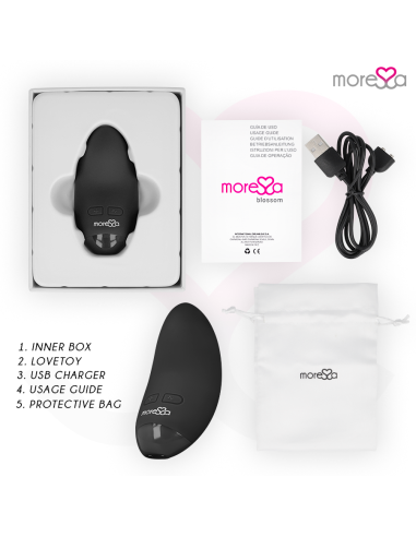 MORESSA BLOSSOM MASAJEADOR PERSONAL NEGRO