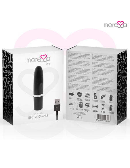 MORESSA IVY MASAJEADOR SIMULADOR LABIAL DE VIAJE NEGRO MORESSA IVY MASAJEADOR SIMULADOR LABIAL DE VIAJE NEGRO
