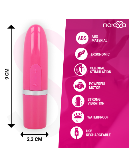 MORESSA IVY MASAJEADOR SIMULADOR LABIAL DE VIAJE ROSA MORESSA IVY MASAJEADOR SIMULADOR LABIAL DE VIAJE ROSA