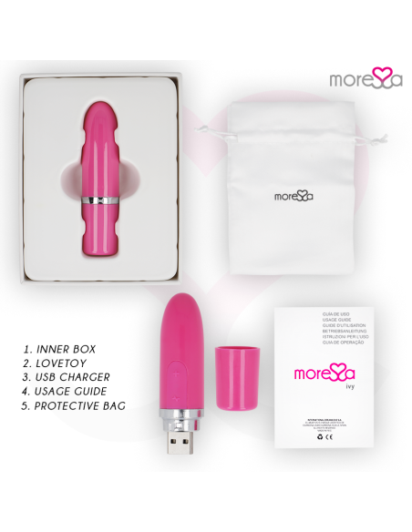 MORESSA IVY MASAJEADOR SIMULADOR LABIAL DE VIAJE ROSA MORESSA IVY MASAJEADOR SIMULADOR LABIAL DE VIAJE ROSA