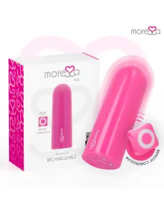 MORESSA NIX POTENTE VIBRADOR MULTI JUEGOS CONTROL REMOTO ROSA
