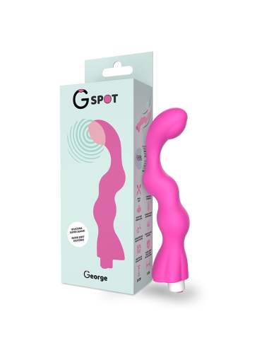G SPOT GEORGE VIBRADOR PUNTO G ROSA CHICLE