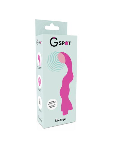 G SPOT GEORGE VIBRADOR PUNTO G ROSA CHICLE