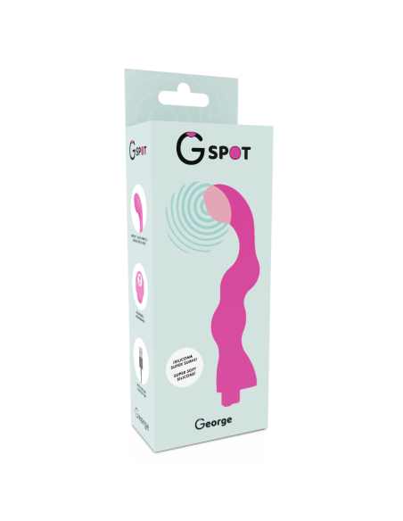 G SPOT GEORGE VIBRADOR PUNTO G ROSA CHICLE G SPOT GEORGE VIBRADOR PUNTO G ROSA CHICLE