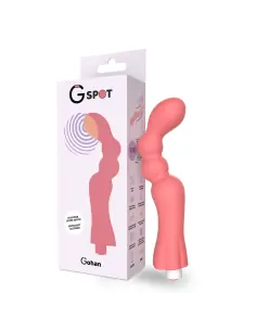 G SPOT GOHAN VIBRADOR PUNTO G LIGHT RED