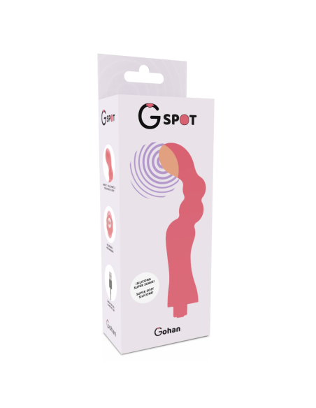 G SPOT GOHAN VIBRADOR PUNTO G LIGHT RED G SPOT GOHAN VIBRADOR PUNTO G LIGHT RED