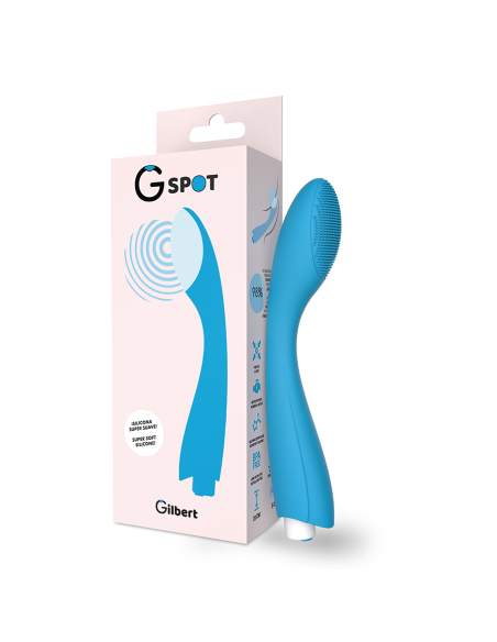 G SPOT GYLBERT VIBRADOR AZUL TURQUESA G SPOT GYLBERT VIBRADOR AZUL TURQUESA