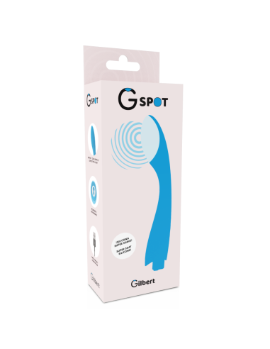G SPOT GYLBERT VIBRADOR AZUL TURQUESA