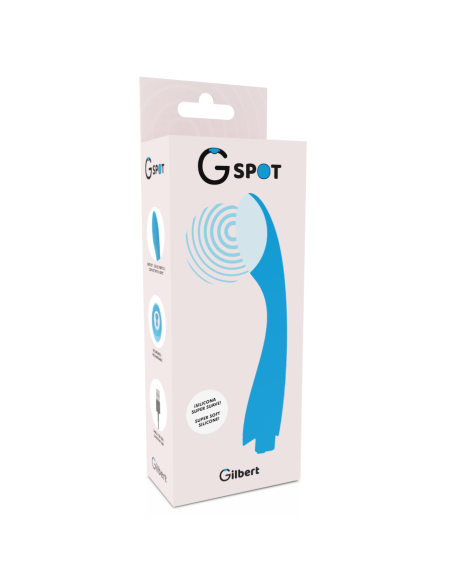 G SPOT GYLBERT VIBRADOR AZUL TURQUESA G SPOT GYLBERT VIBRADOR AZUL TURQUESA
