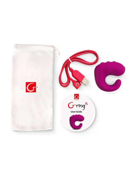G VIBE FUN TOYS GRING ANILLO VIBRADOR XL SWEET RASPBERRY G VIBE FUN TOYS GRING ANILLO VIBRADOR XL SWEET RASPBERRY