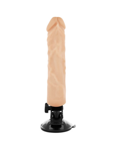 BASECOCK VIBRADOR REALISTICO CONTROL REMOTO NATURAL 21 CM O 4 CM