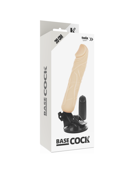 BASECOCK VIBRADOR REALISTICO CONTROL REMOTO NATURAL 20 CM O 4 CM BASECOCK VIBRADOR REALISTICO CONTROL REMOTO NATURAL 20 CM O 4 CM